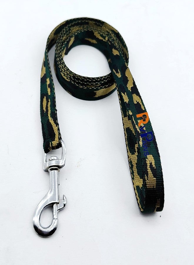 Pups&Pets طوق نايلون للحيوانات الأليفة من Pups&Pets مع مقود وإبزيم قابل للتعديل وسريع الفتح، طقم طوق يسمح بمرور الهواء، مثالي للعب والمشي في الهواء الطلق، للجراء والقطط (أخضر وأصفر). - Image 3